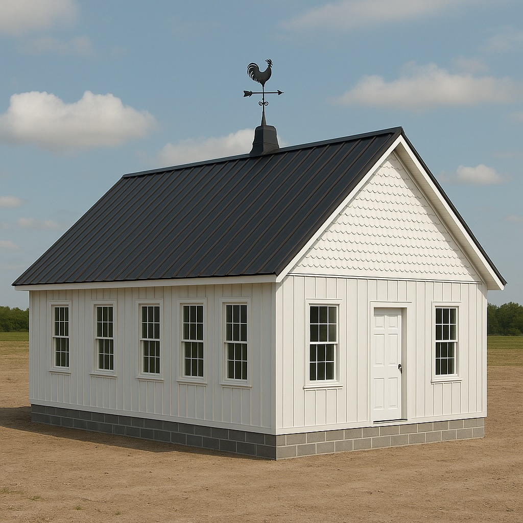 Future Middle Bass Historical Museum Building Render